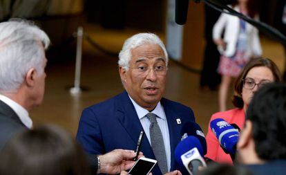 El primer ministro de Portugal, António Costa, el 20 de junio en Bruselas (Bélgica).