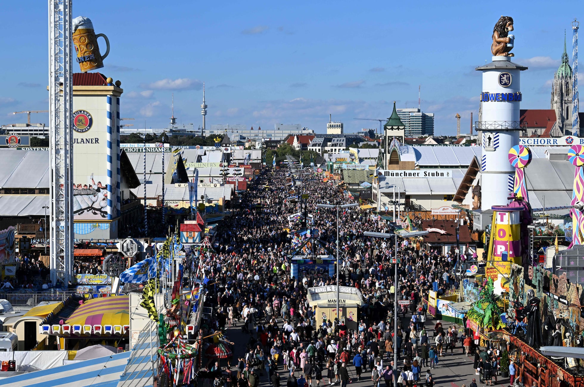 Sed de cerveza y tradición: Múnich abraza de nuevo el Oktoberfest tras ...