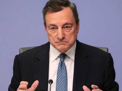 El presidente del Banco Central Europeo (BCE), Mario Draghi.