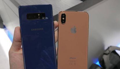 Note 8 vs iPhone 8