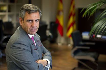 Daniel de Alfonso, en su despacho de la Oficina Antifraude.