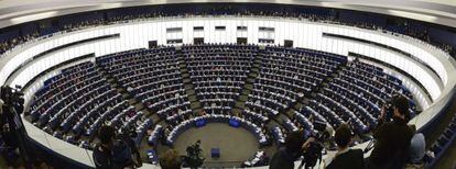 Vista general de una sesi&oacute;n del Parlamento Europeo del 5 de febrero 