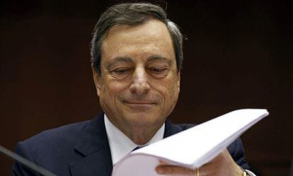 El presidente del Banco Central Europeo, Mario Draghi.