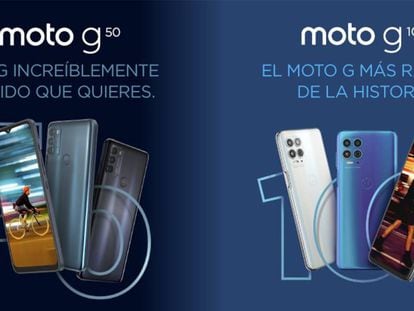 Motorola lanza dos nuevos smartphones en España