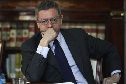 Alberto Ruiz-Gallardón.