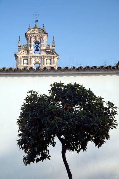 Campanario del monasterio de San Clemente, en Sevilla.