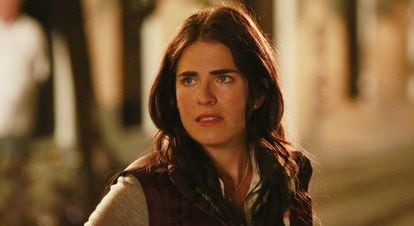 Karla Souza interpretando a Laurel Castillo en 'How to get away with murder'.