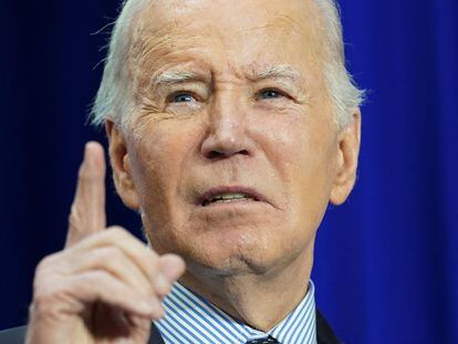 Joe Biden, este 9 de abril en Washington.