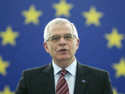 El ministro de Asuntos Exteriores, UE y Cooperaci&oacute;n, Josep Borrell.