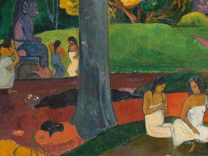 La pintura de Paul Gauguin 'Mata Mua'.