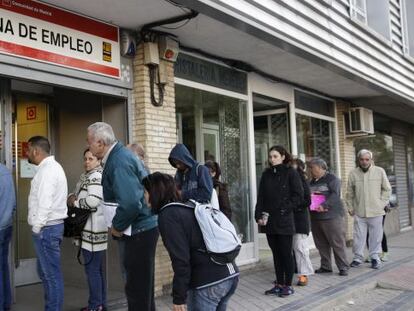 Imagen de una oficina de empleo.