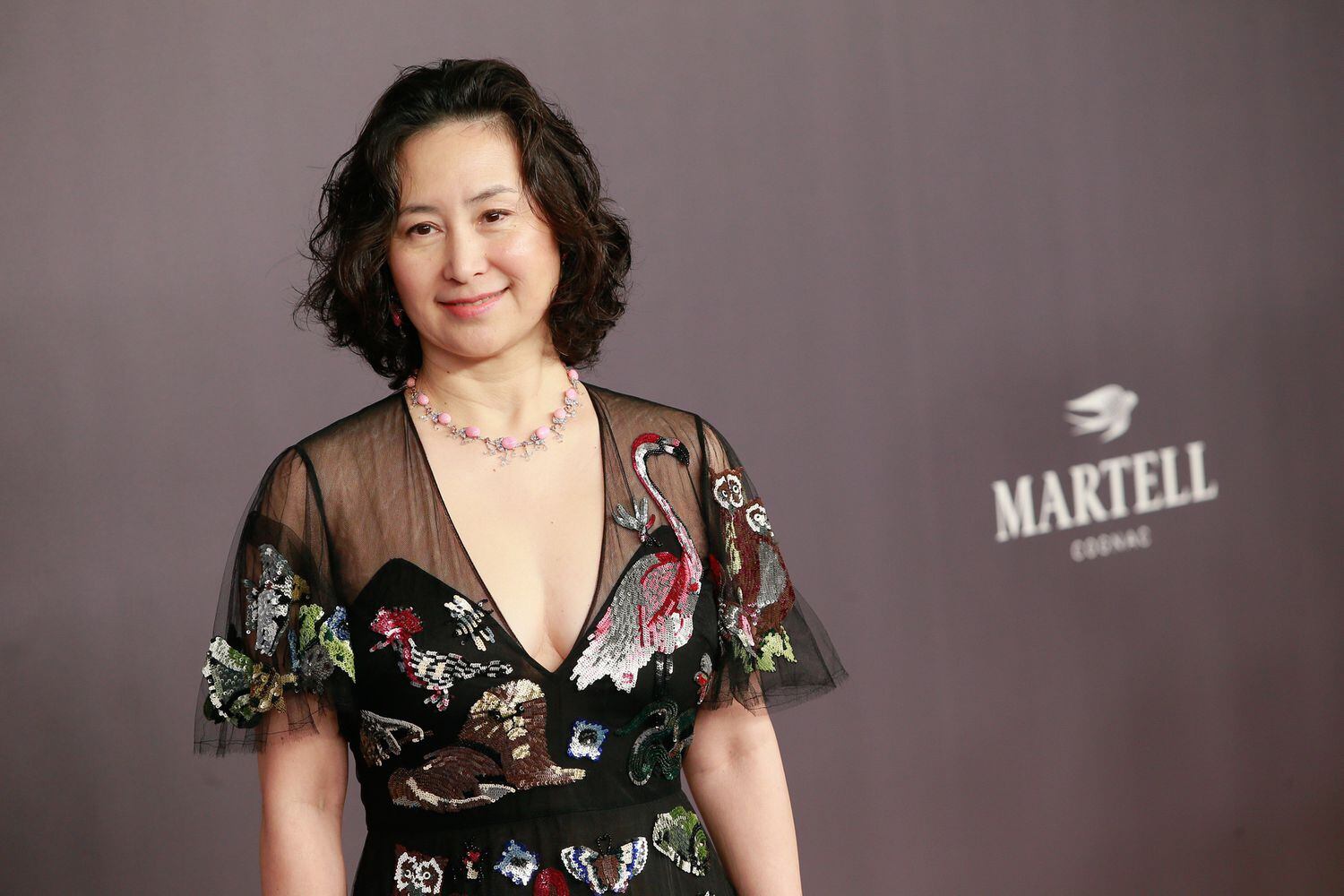 Pansy Ho, en la gala amfAR celebrada en Hong Kong en marzo de 2018