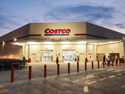 Un centro comercial de Costco.