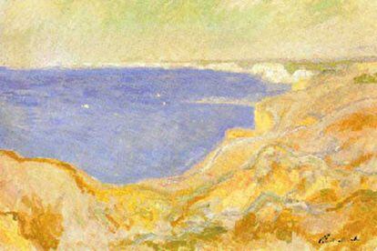 <i>Marina</i>, de Claude Monet, robado el viernes en RÍo de Janeiro.