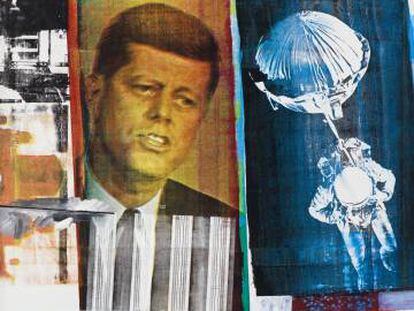 &#039;Retroactiva&#039; (1964), de Rauschenberg.