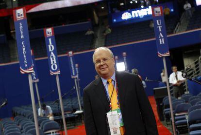 Karl Rove, exasesor de George W. Bush y comentarista de Fox News.