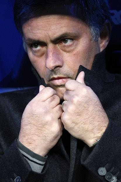 José Mourinho, entrenador del Real Madrid.