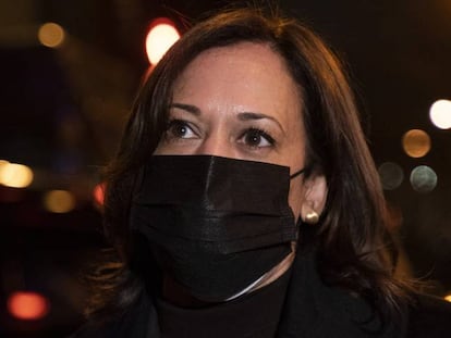 La vicepresidenta electa Kamala Harris. 