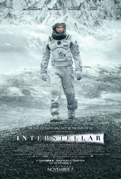“Interstellar' es un proyecto con mucho valor de producción. Para este tipo de películas, los estudios hacen muchos carteles, en vez de intentar meterlo todo en una sola imagen”, reconoce Matilla.