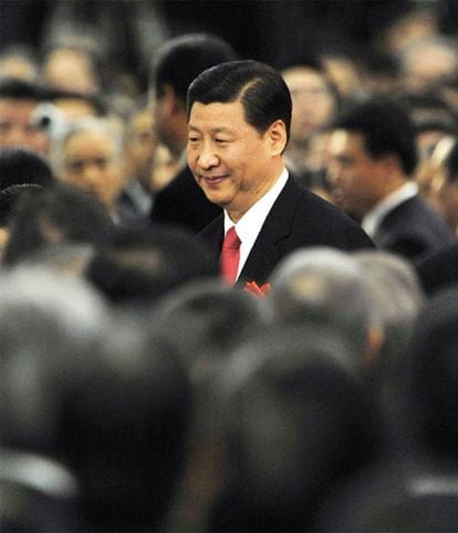 El vicepresidente chino Xi Jinping, en un acto celebrado en Tokyo en diciembre de 2009.