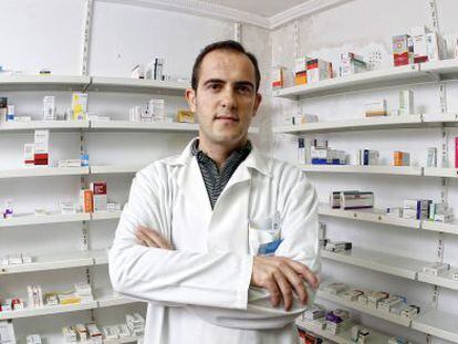 Antonio Mónica, farmacéutico de Tinajas (Cuenca).