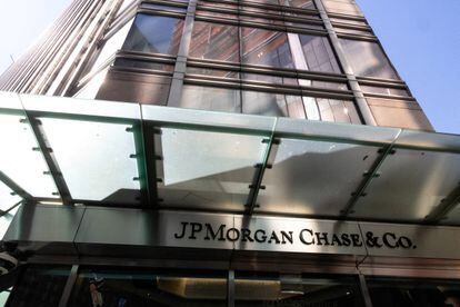 Oficinas de JPMorgan Chase en Nueva York.