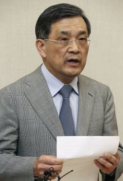 El vicepresidente de Samsung Kwon Oh-hyun, este miércoles.