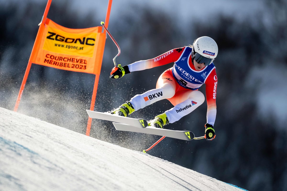 Jasmine Flury protagoniza el ‘bombazo’ de los Mundiales d’esquí alpino al ganar el descenso |  deportados