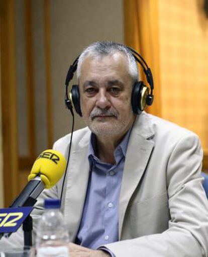 José Antonio Griñán, durante una entrevista en la SER.