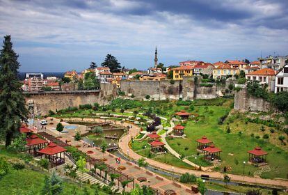 Zagnos Vadisi Park, cerca del castillo de Trabzon.