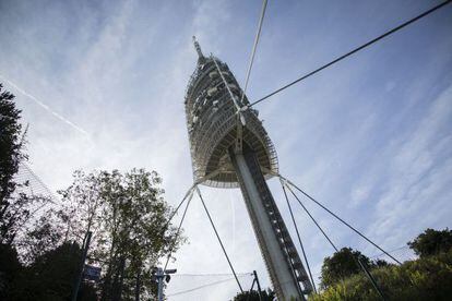 La torre de Collserola de Barcelona, en la que Cellnex participa.