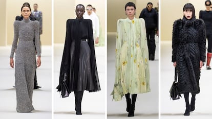 Presentación de la colección otoño/invierno 2023-2024 de Balenciaga, durante la semana de la moda de París, el 5 de marzo de 2023.