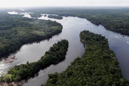 El río Vaupés, en la región amazónica de Río Negro, cerca de la frontera con Colombia, forma parte de la red fluvial utilizada por los narcotraficantes para transportar marihuana y cocaína de Colombia a Brasil.