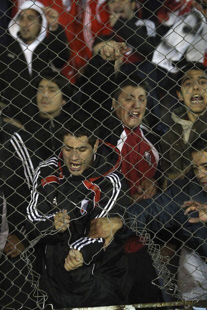 Hinchas del River Plate.