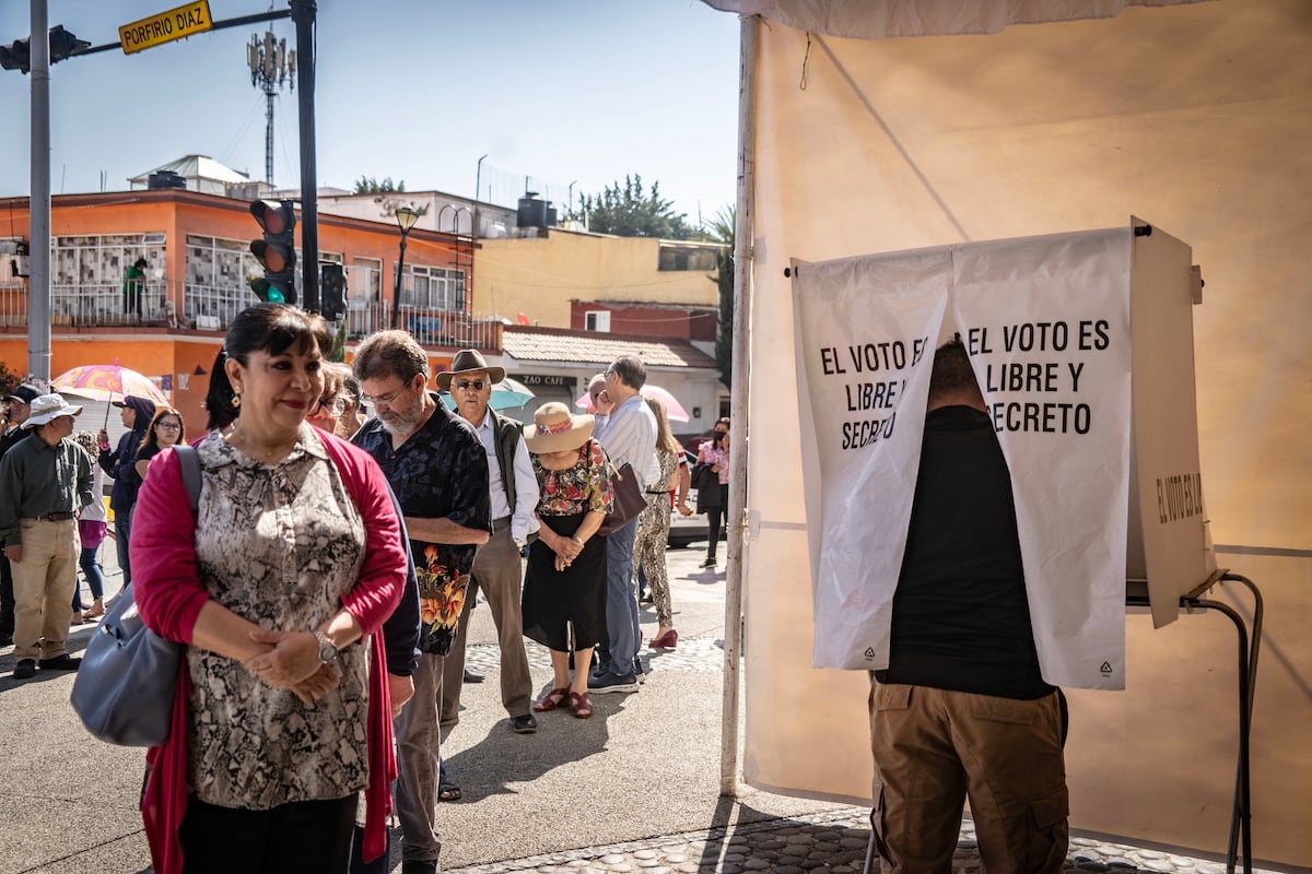 Las imágenes de la jornada electoral en el Estado de México y Coahuila