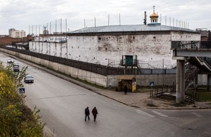 Una colonia penal masculina de Omsk, en Siberia, en una imagen de octubre de 2018.