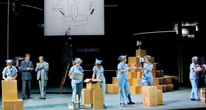 En escena eL show de la ópera de Bayreuth.