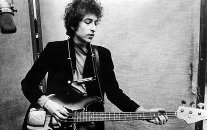 Bob Dylan en una imagen de 1965.