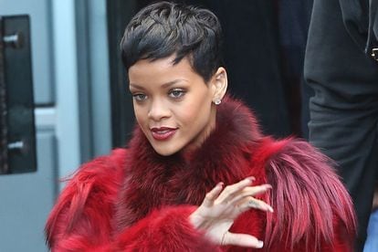 Rihanna tampoco escapa a esta moda.