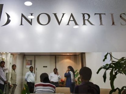 Oficinas de Novartis en India.