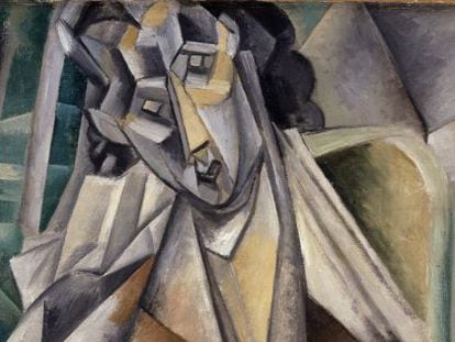 &#039;Mujer sentada en un sill&oacute;n&#039;, de Picasso.