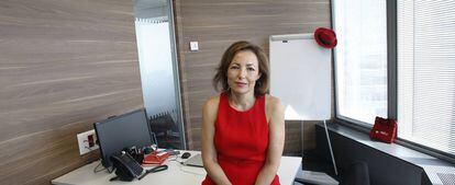 Julia Bernal, directora general de Red Hat en su despacho en Madrid.