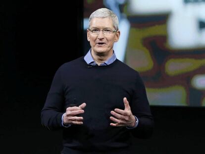 Tim Cook, consejero delegado de Apple.