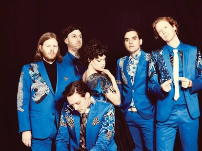 Arcade Fire, en una imatge promocional.