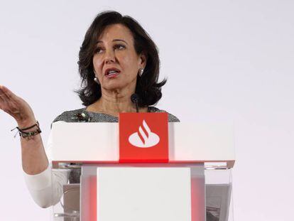 Ana Botín, presidenta de  Banco Santander