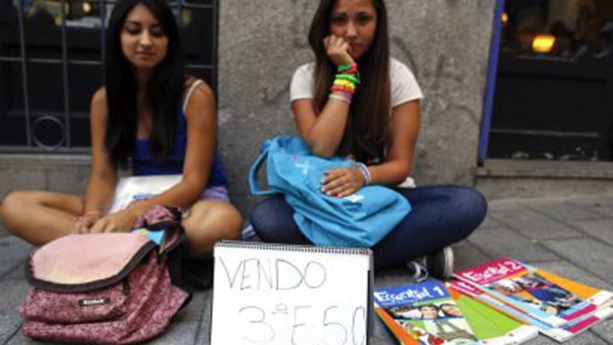 578.000 niños pierden la ayuda de libros de texto tras recortarse 67 ...