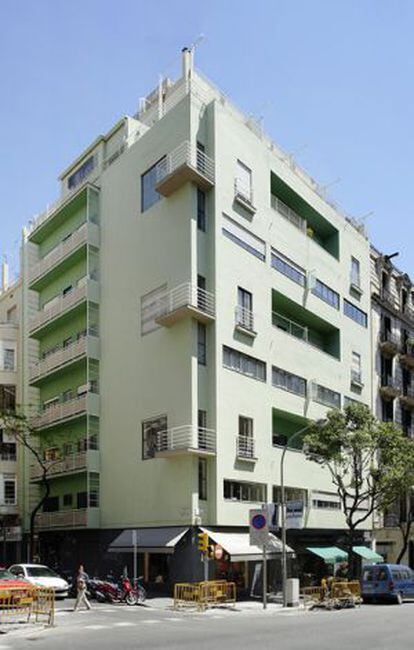 La Casa Josefa López, en la calle Muntaner, 342.
