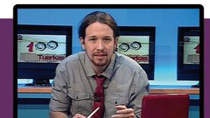 Portada del libro sobre la trayectoria de Pablo Iglesias.