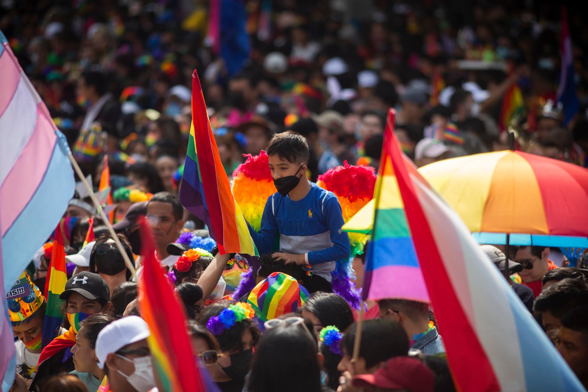 Las imágenes de la marcha del orgullo LGBT+ en Ciudad de México | Fotos ...