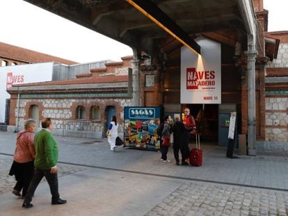 Entrada a uno de los espacios de Naves de Matadero.  